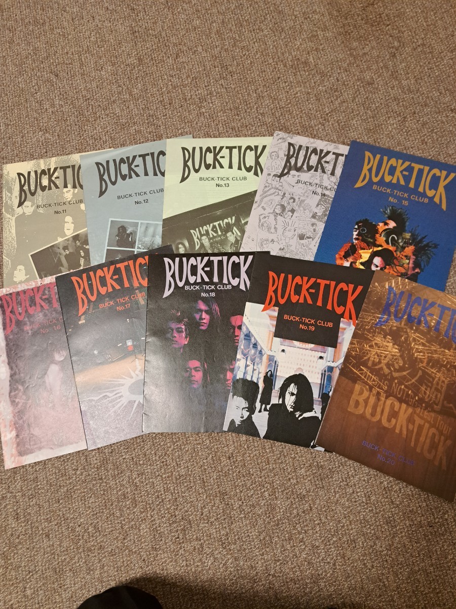 BUCK-TICK 会報 旧会報 BUCK-TICKclub 全32冊 櫻井敦司 今井寿 星野