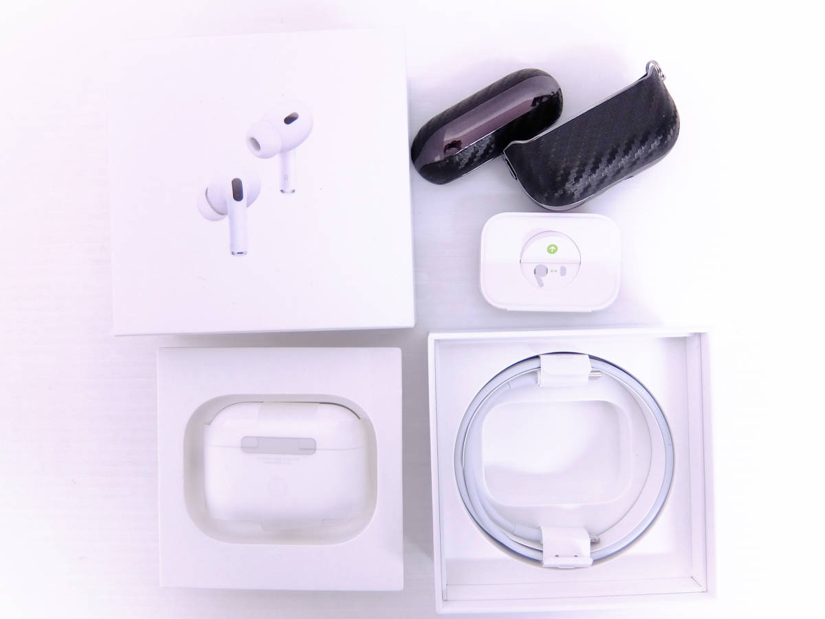 送料無料 箱付き良品 Apple AirPods Pro 2nd 第二世代 エアポッズ プロ