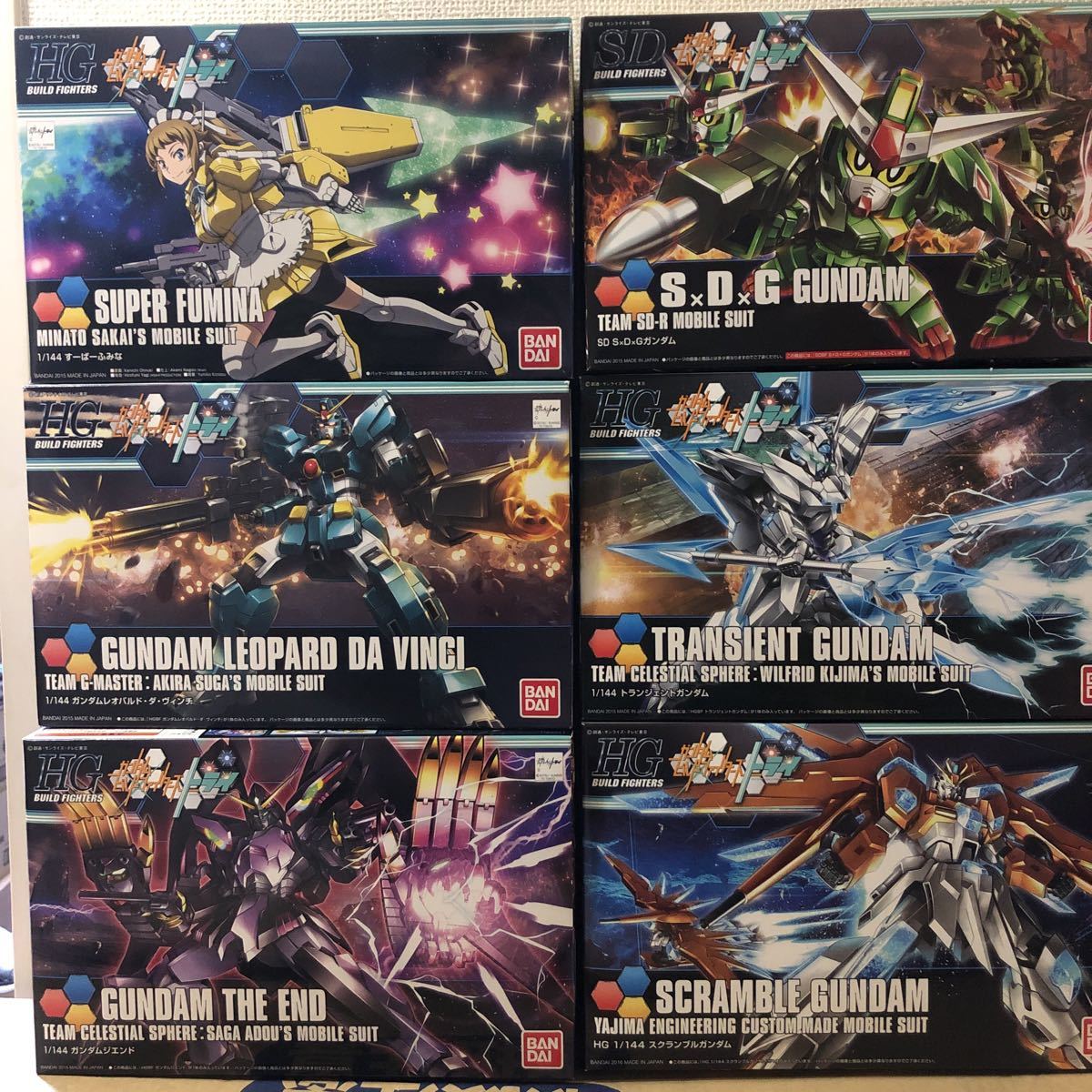 HG ビルドファイターズ トライ セット