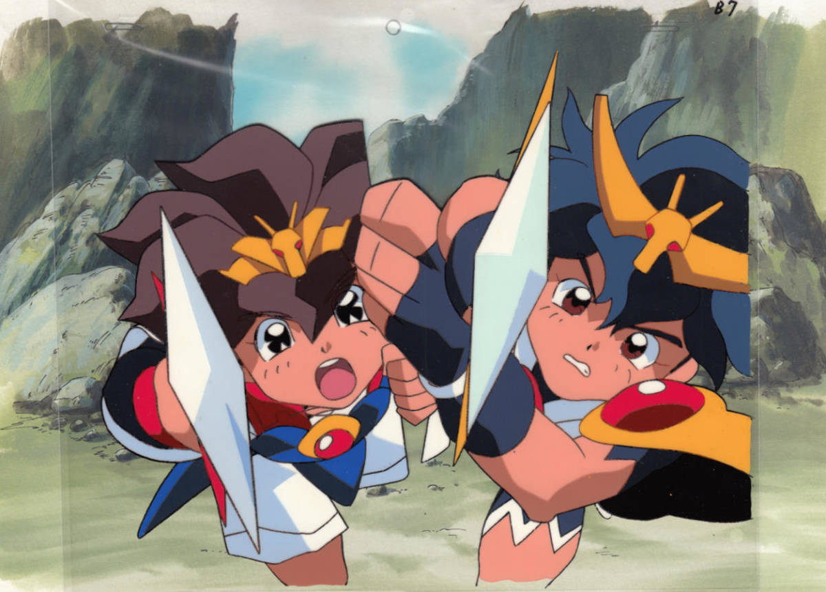 超魔神英雄伝ワタル のセル画　その337/芦田豊雄