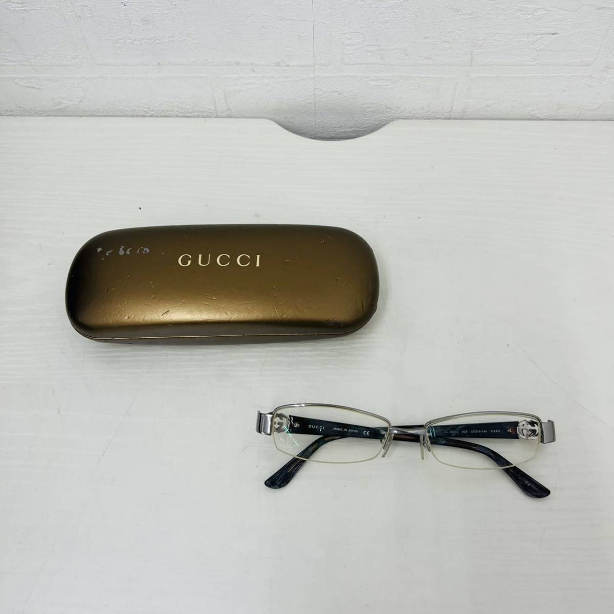 GUCCI グッチ メガネ 眼鏡 ケース付き IH