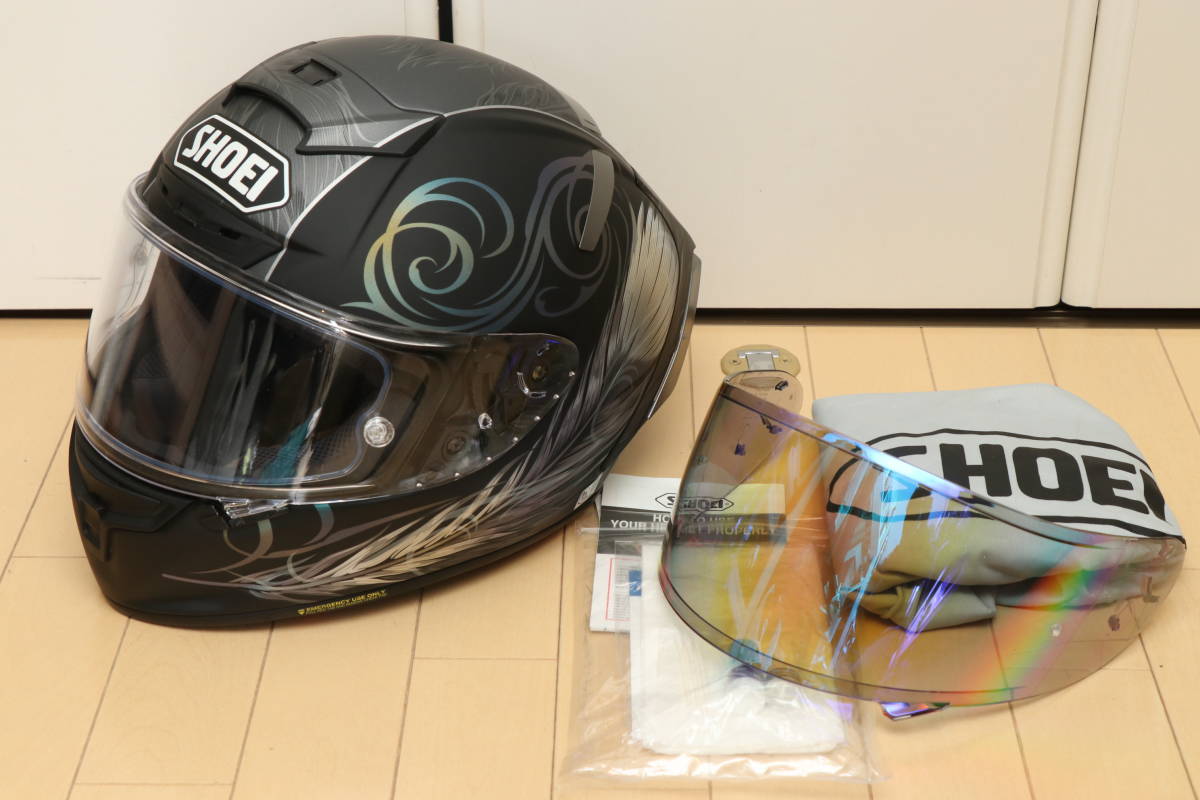 SHOEI ショウエイ X-Fourteen X-14 KUJAKU クジャク 廃盤モデル size