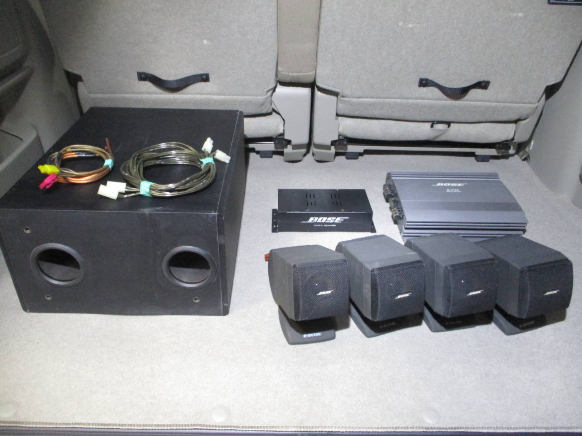 BOSE　501AR-Ⅱサテライトスピーカー＋アンプB-2140