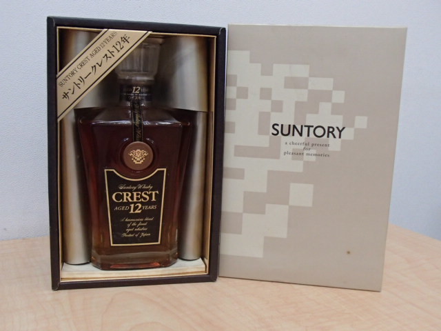 サントリー ウイスキー CREST クレスト 12年 700ml 43% #59528