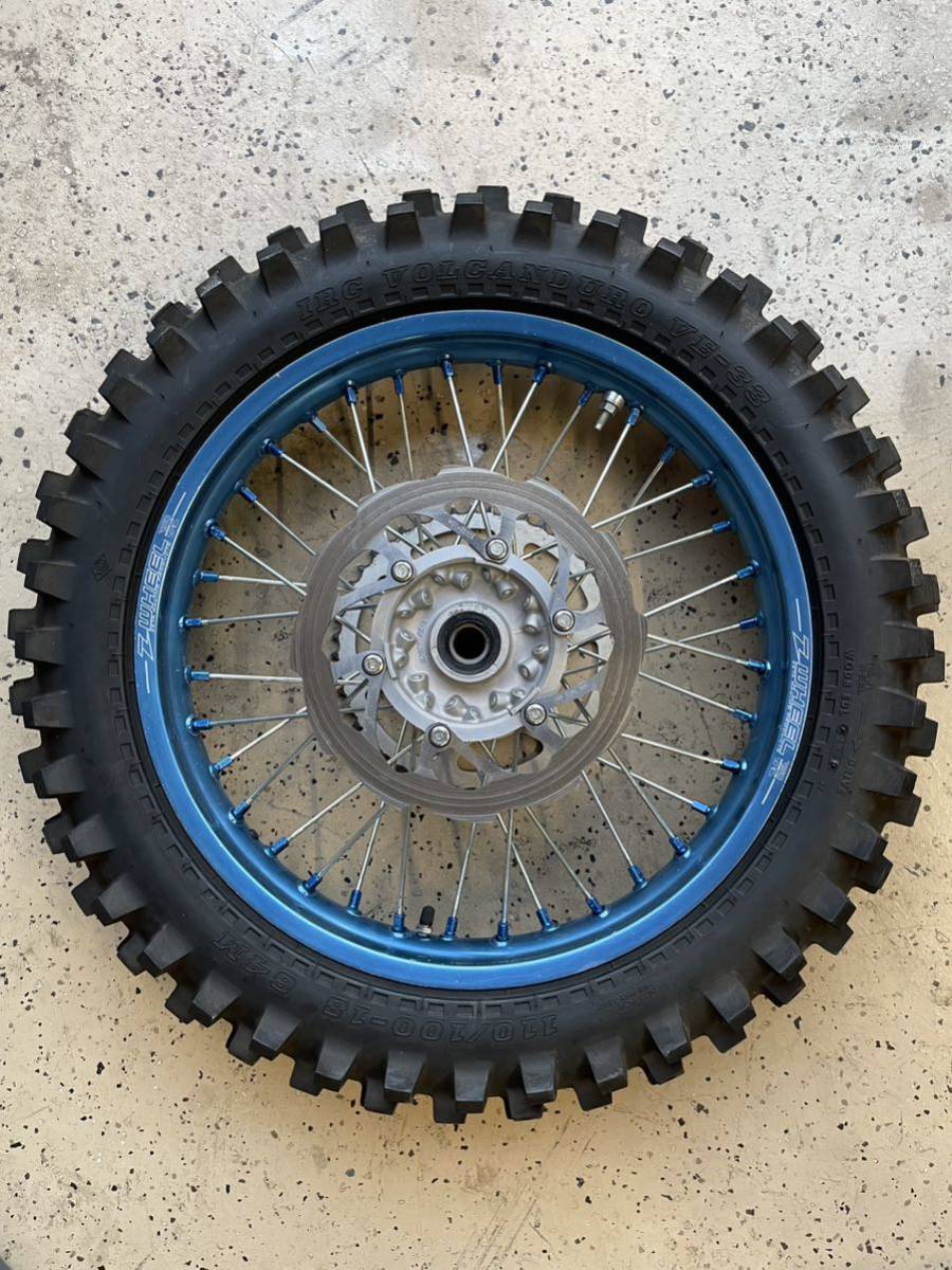 YZ125X用リアホイール 18インチ Z-wheel YZ250FX YZ250Xも Z-Wheel