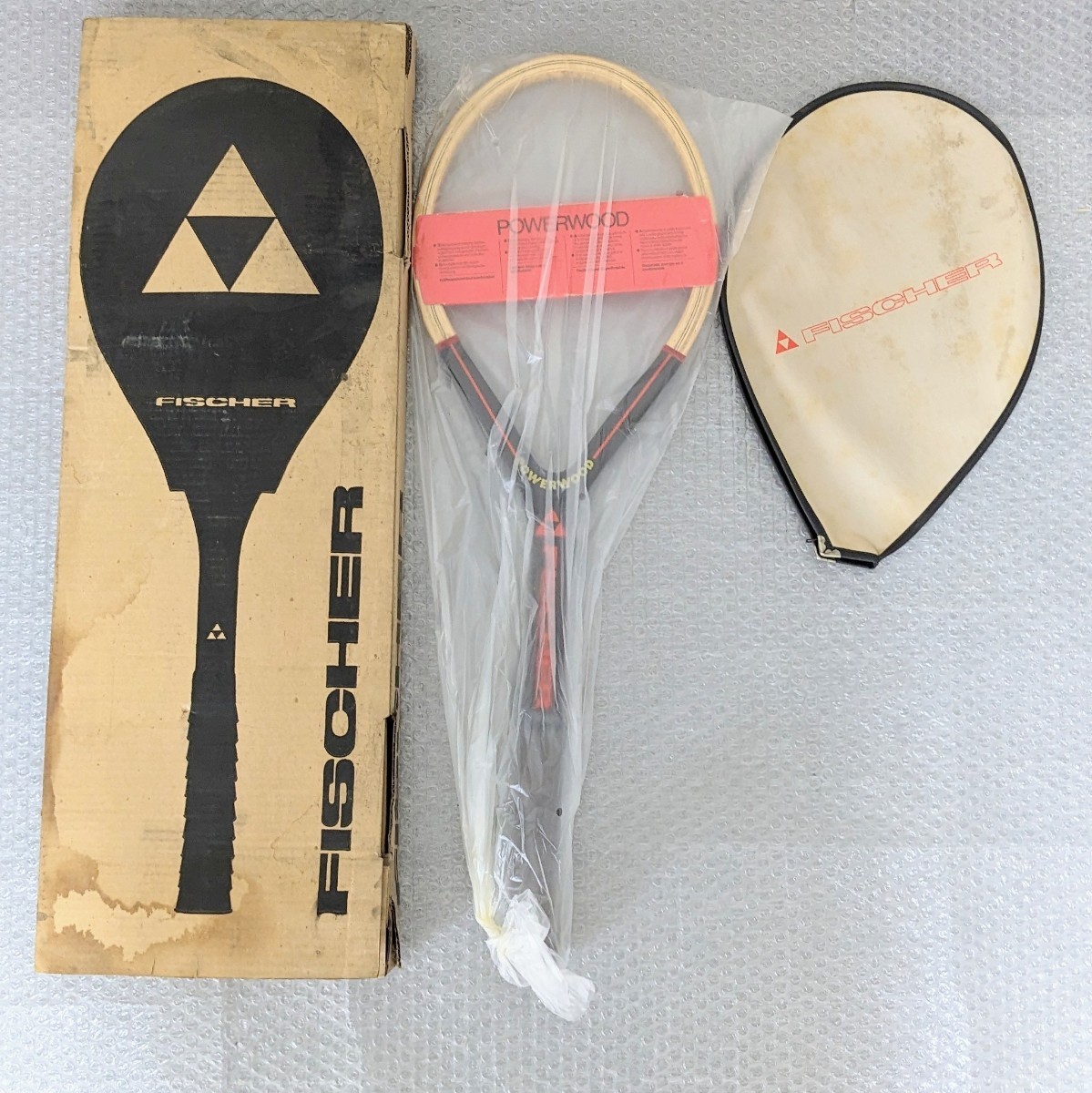 フィッシャー POWERWOOD L3 木製 ヴィンテージラケット フィッシャー