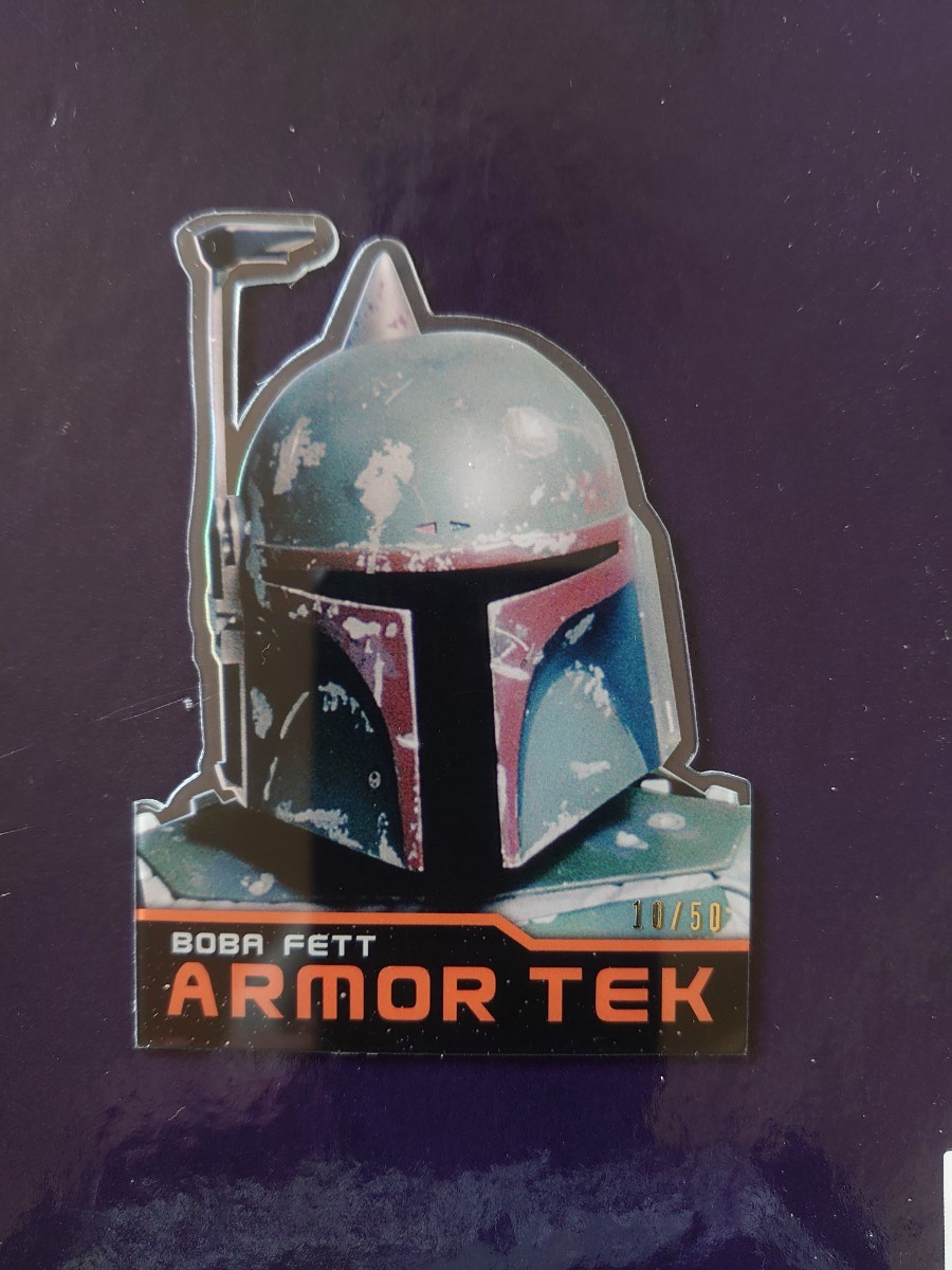 2015 Topps Star Wars High Tek ARMOR TEK /50 BOBA FETT スターウォーズ インサート 50シリ ボバフェット