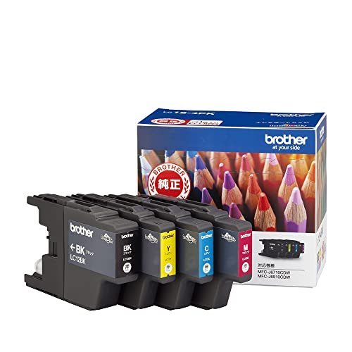 SALE期間中】 ブラザー工業 LC12−4PK−E 【ブラザー純正】インク