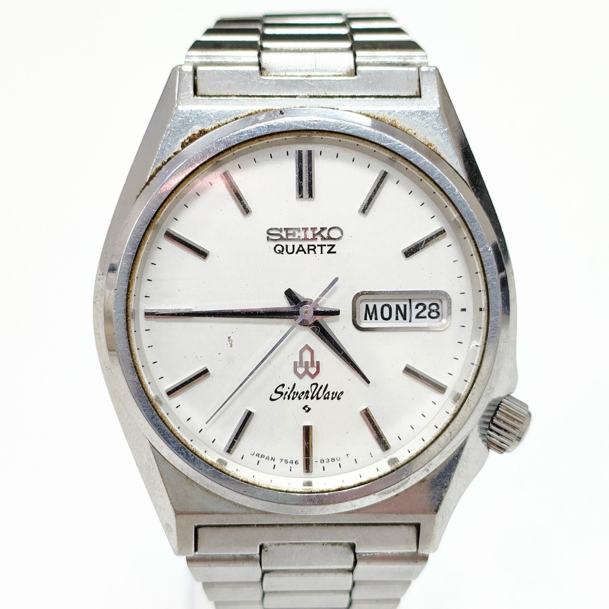 SEIKO セイコー SILVER WAVE シルバーウェーブ 7546-8340 メンズ腕時計 