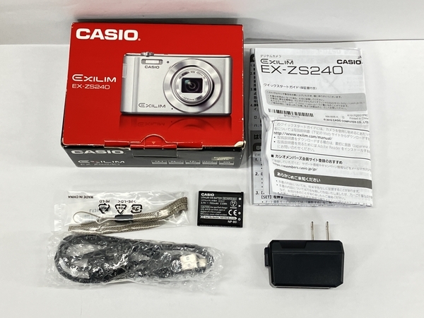 CASIO EXILIM EX-ZS240 デジタルカメラ コンデジ カシオ 中古 W8176573 