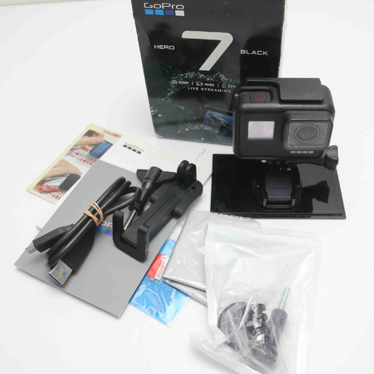 中古 GoPro HERO7 Black 即日発送 Woodman Labs デジタルビデオカメラ あすつく 土日祝発送OK