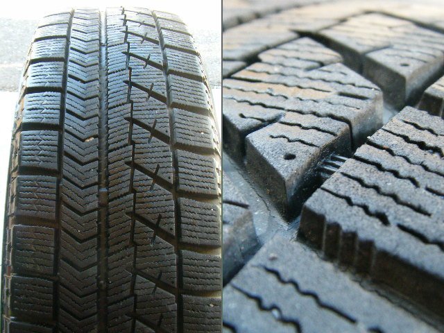 ②ブリヂストン中古ホイール+ミシュラン中古スタッドレス155⁄65R14 2