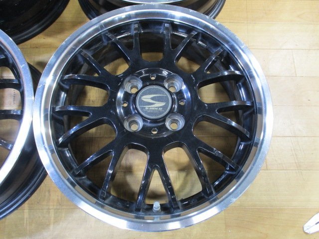 軽四 BADX S-HOLD ホイール 4本 15インチ ワゴンR ラパン アルト