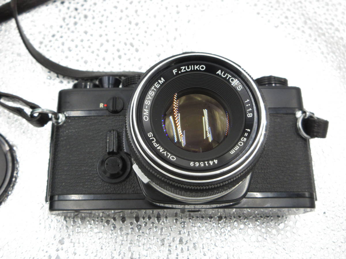 OLYMPUS OM-1 ブラック F1.8 50mm シャッターOK #118 Olympus