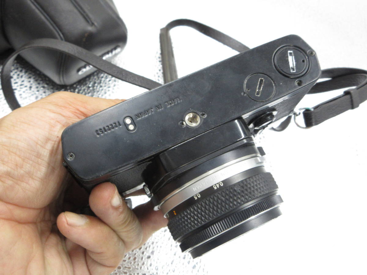 OLYMPUS OM-1 ブラック F1.8 50mm シャッターOK #118 Olympus