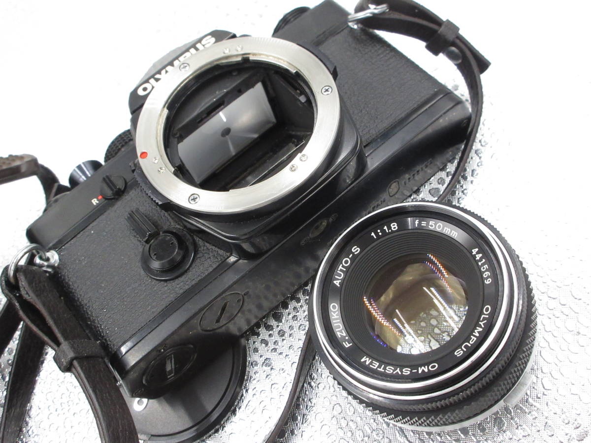 OLYMPUS オリンパス OM-1 ブラック f1.8 50mm付き 美品 ブラック OM-1