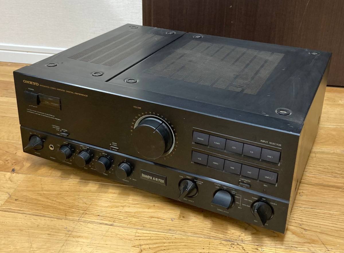 3709-1千　ONKYO　オンキヨー　Integra A-817EX インテグラ　プリメインアンプ　オーディオ機器