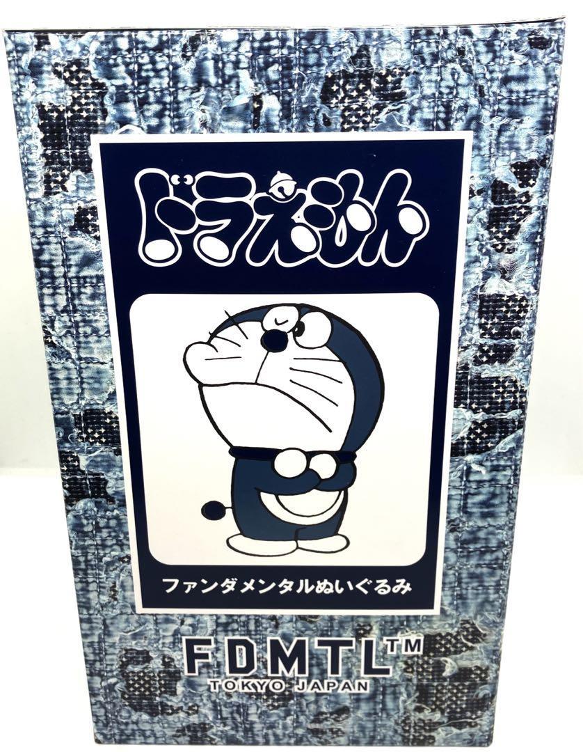 FDMTL 刺し子ドラえもん ぬいぐるみ Sashiko Doraemon Sashiko Doraemon ドラえもん