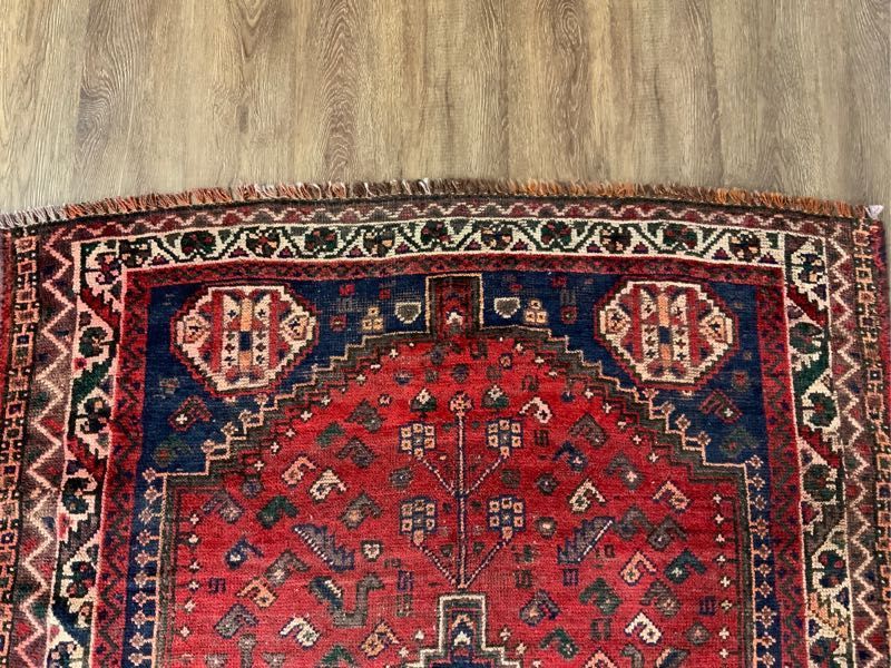 ペルシャ絨毯シ－ラーズ産 297x196 クリーニング済 shiraz