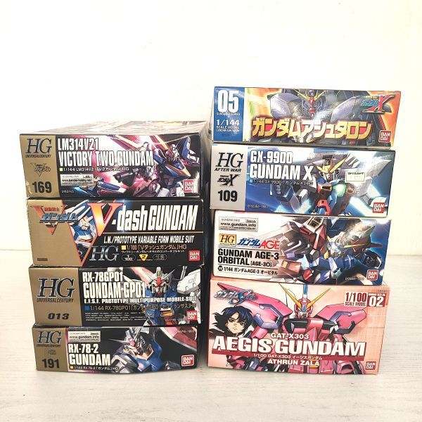 ee9【140】1円～ HG 1/144 V2ガンダム GP01 ゼフィランサス ガンダムX AGE-3 オービタル 1/100 イージスガンダム Vダッシュ 他 ガンプラ 1&frasl;144 HGUC |