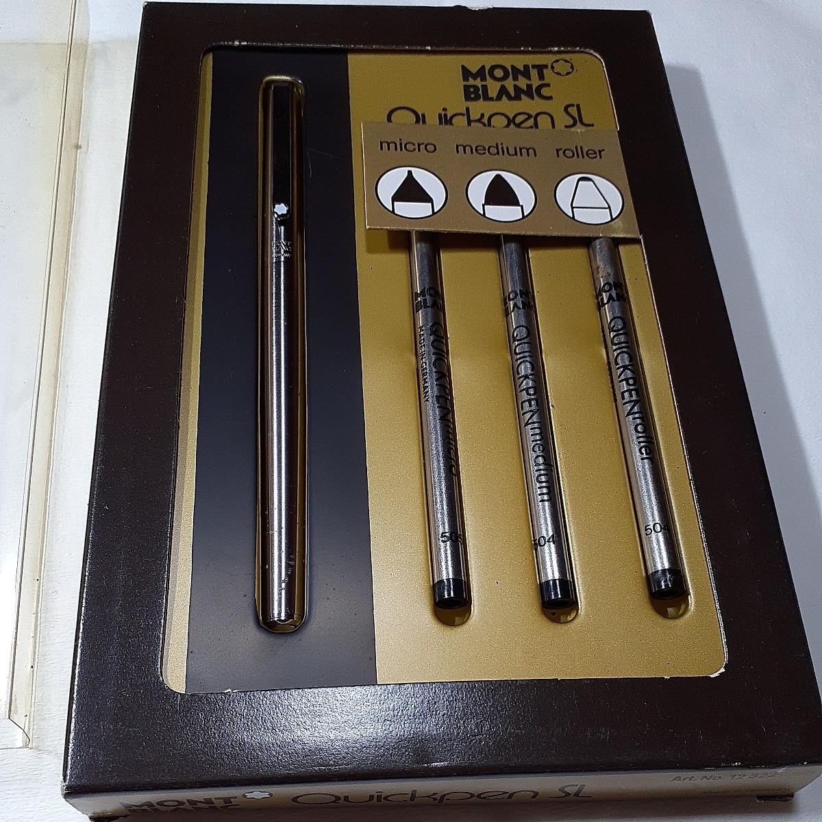 モンブラン　ボールペン　クイックペンSL インクは交換必要　写真が全てですよく見て判断して下さい完璧を求め方の入札はご遠慮下現状渡し