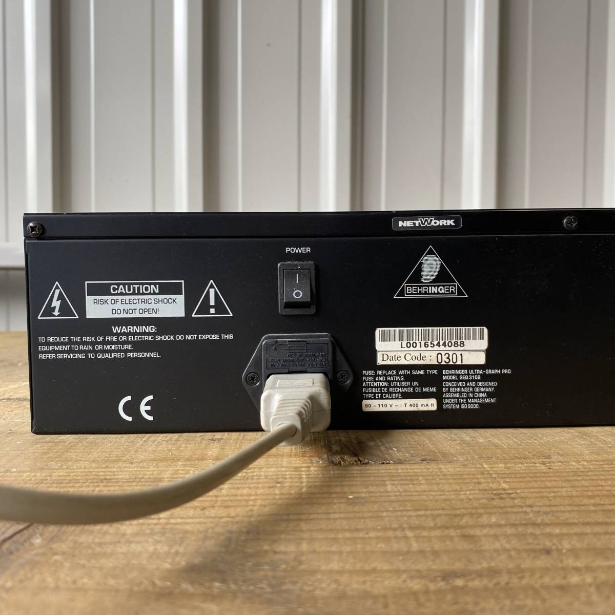 Ra100 BEHRINGER ULTRA-GRAPH PRO GEQ 3102 中古品 Behringer Pro PRO