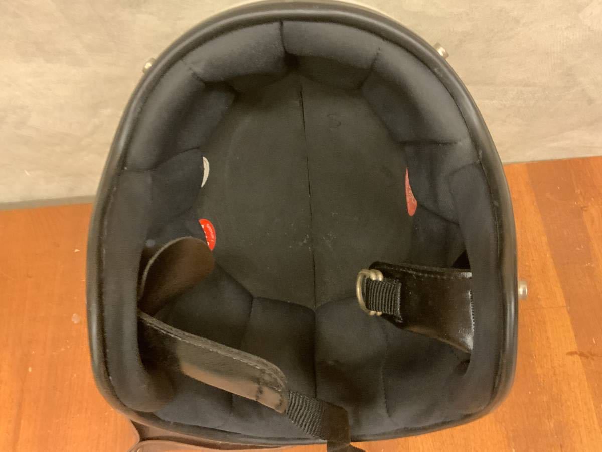 Vintage ビンテージジェットヘルメット SHOEI DS D-3 sizeL 60年代70 