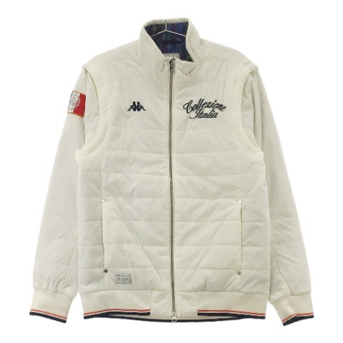 【専用】Kappa ゴルフジャケット + 2点 Kappa カッパ KAPPA GOLF(AW) カッパゴルフ 2way 中綿 ジップ