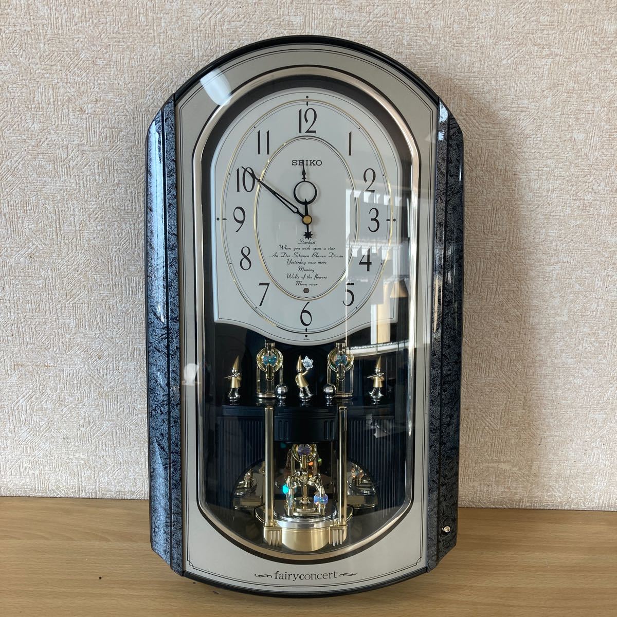 SEIKO セイコー fairyconcent 置時計 掛け時計 壁掛け時計 からくり 