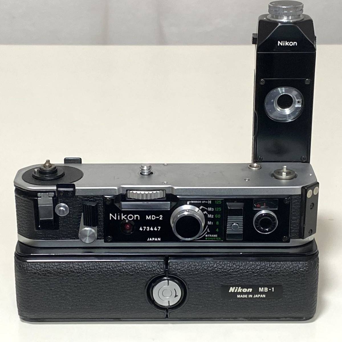 MD-2 MB-1 Nikon ニコン F2 NIKON モータードライブ + カメラ、光学