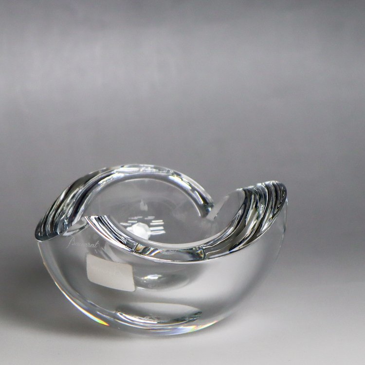 1円/ほぼ未使用】バカラ Baccarat アシュトレイ ハート アップル 小物