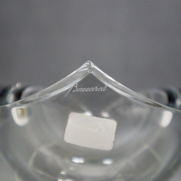 1円/ほぼ未使用】バカラ Baccarat アシュトレイ ハート アップル 小物