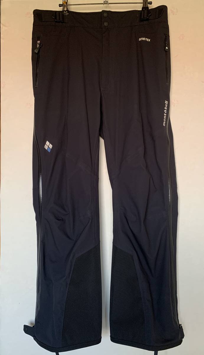 ●モンベル ハードシェルパンツ　「パウダートラック サーマパンツ Men's」　型番1102465 中古●