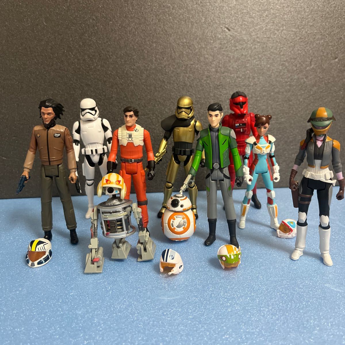 スターウォーズフィギュア　3.75インチ　レジスタンス　10体セット