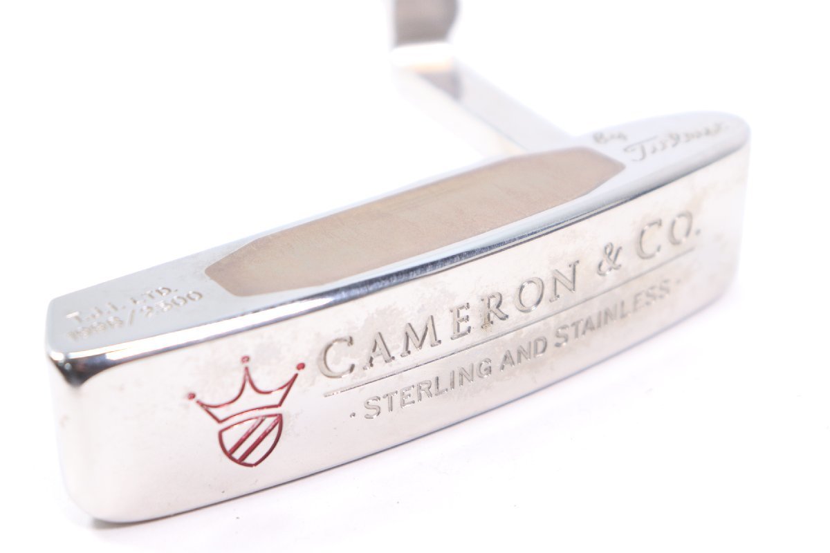 スコッティキャメロン、ＣＡＭＥＲＯＮ＆Ｃｏ　Ｔ．Ｊ．Ｉ．ＬＴＤ１９９８／２５００ SCOTTY CAMERON CAMERON＆Co . T.J.I. LTD 1998/2500 LS by Titlist