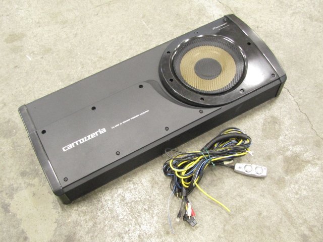 カロッツェリア ハイパワーサブウーハー TS-WX99A 500W 配線付き