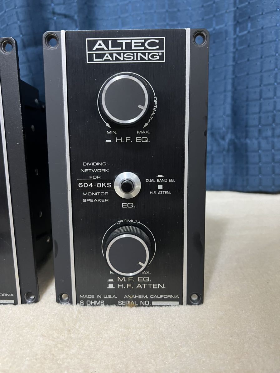 Altec Lansing 604-8K スピーカーペア / ケーブル ネットワーク ペア ALTEC 604-8G スピーカー アルテック - 0 滅多に