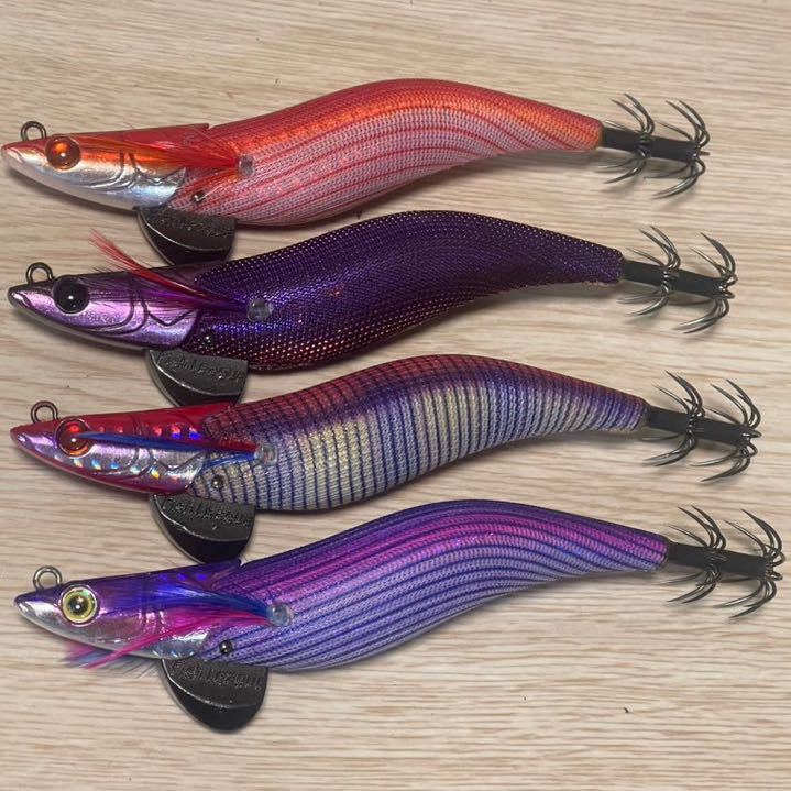 ダートマックス　3.5餌木　未使用　箱無し新品4本セットエギ王Q ヤマシタ エギング ダイワエメラルダス ライブサーチ 墨族エギ ヨーズリ 