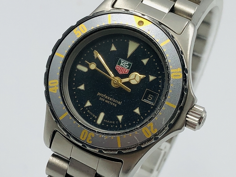 稼働品 TAG HEUER タグホイヤー 2000 972.608F クォーツ 腕時計