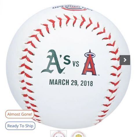MS超レア！大谷翔平メジャーデビュー開幕戦2018年3月29日初 - | ア 