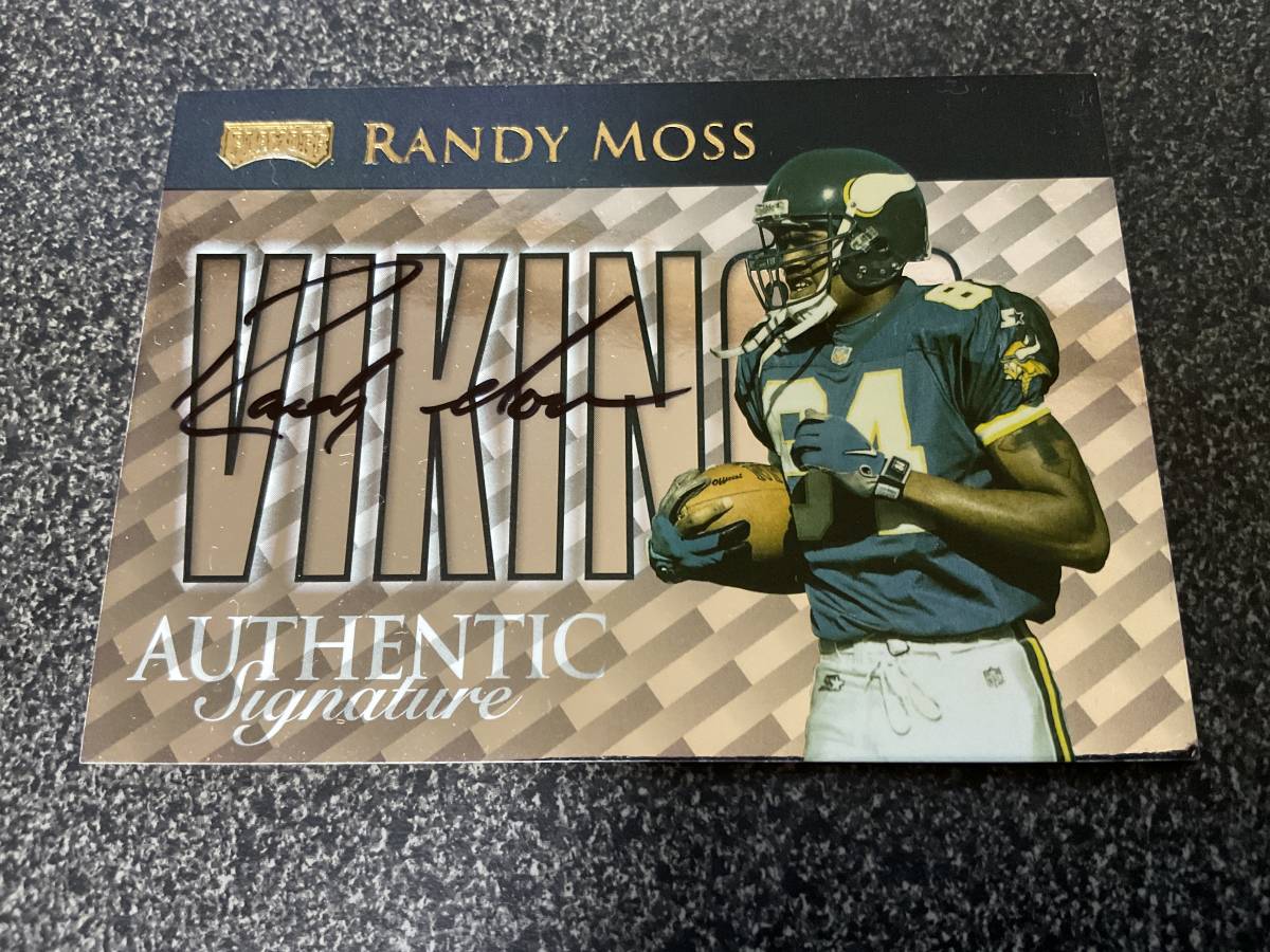 NFL Vikings バイキングス 1999 Playoff Prestige SSD Checklists Autographs #CL17 Randy Moss