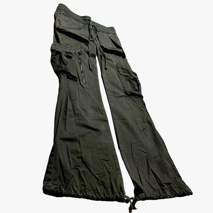 00s archive goa cargo pants super rare Goa Parachute Pants | Grailed