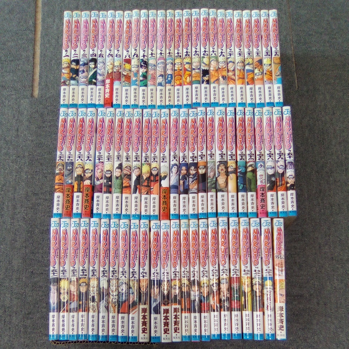 岸本斉史 ナルト NARUTO 全巻セット 1-72巻 漫画全巻セット⁄完結] [1-72