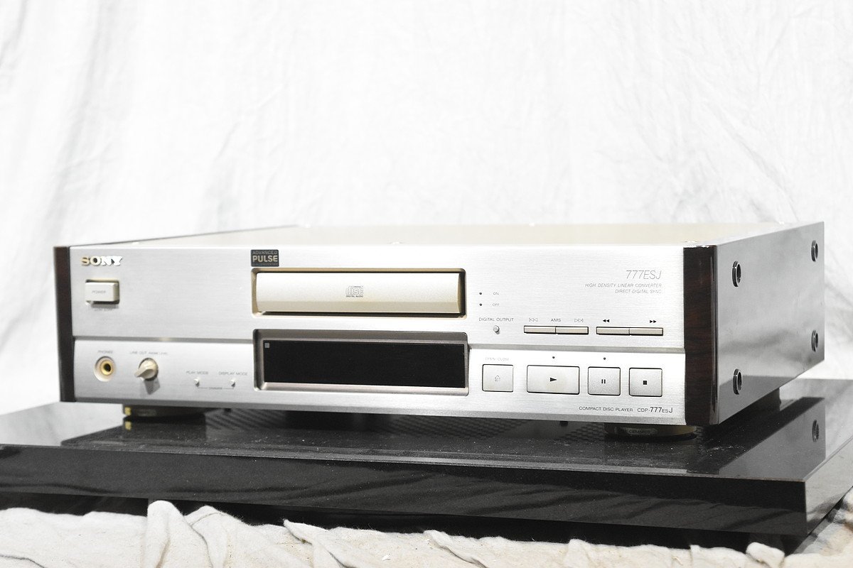 限定SALE，正規品 SONY ソニー CDプレーヤー CDP-777ESJ(ソニー)｜売買されたオークション情報、yahooの商品情報をアーカイブ公開 - オークファン ソニー