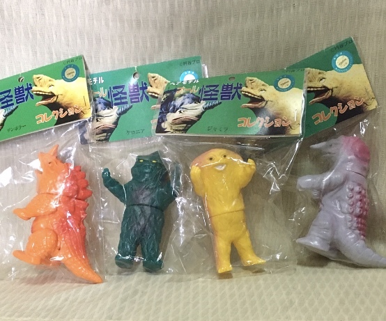 ベアモデル ミニ 4種 (ザンボラー ケロニア ジャミラ ザラガス 