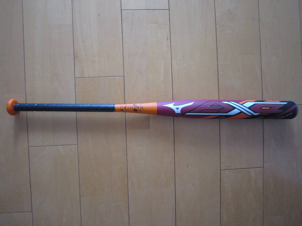 超美品 限定 ミズノプロ AX4 ソフトボール 3号 バット ゴムボール用 