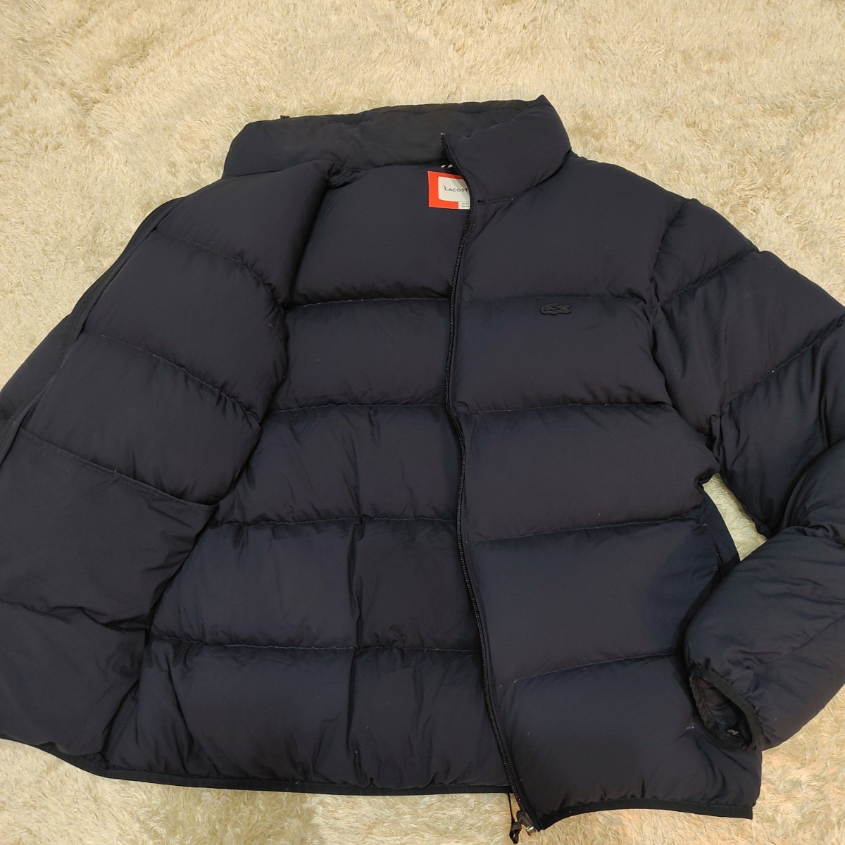希少XL！LACOSTE ラコステ [お洒落な佇まい] ダウンジャケット FR54 US 