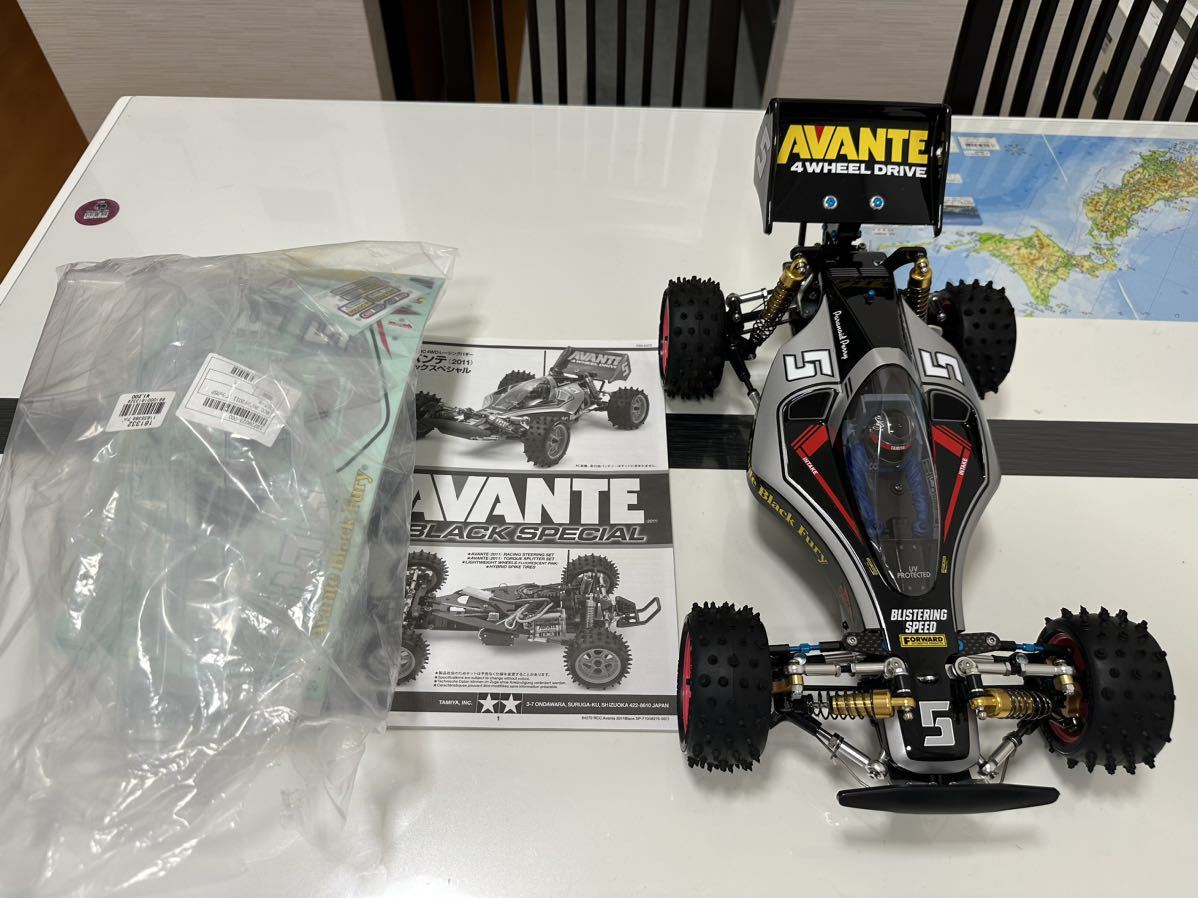 ホビーラジコン 1/10RC アバンテ （2011） ブラックスペシャル AVANTE