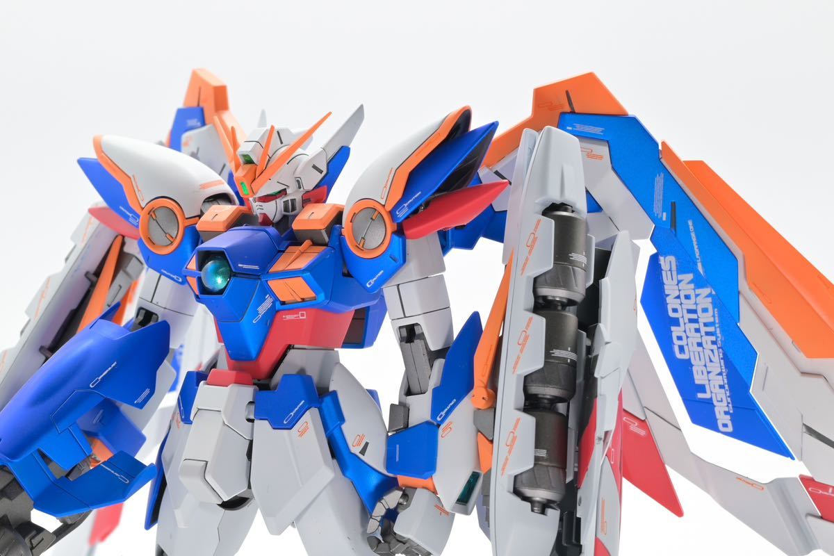 MG ウイングガンダムEW 全塗装完成品 MG EW ウイングガンダムゼロ 