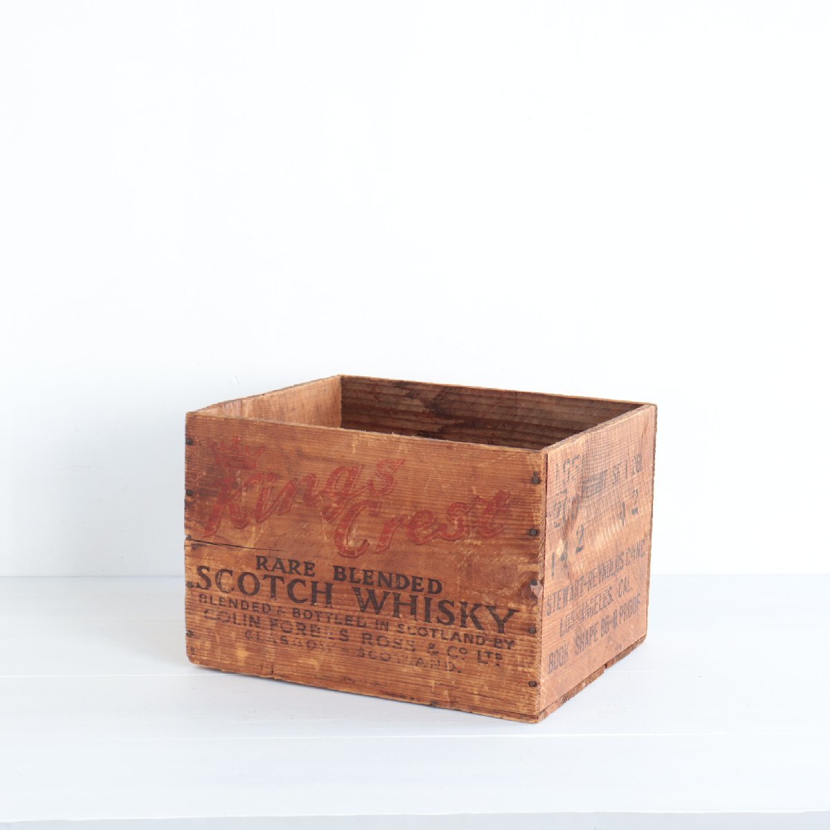 SALE，豊富な 50s KINGS CREST ヴィンテージ 木箱 /アメリカ クレート ウッドボックス WOODEN BOX キャンプ USA 雑貨 ディスプレイ #502-320-209(その他)｜売買されたオークション情報、yahooの商品情報をアーカイブ公 その他